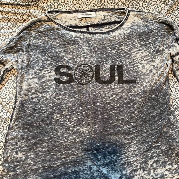 soul cycle long sleeves t shirt - Picture 2 of 6